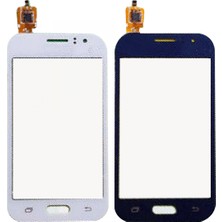 Teknonet Samsung Galaxy j110 J1 Ace Uyumlu Dokunmatik Lens + Filmli (Beyaz) VR-5084