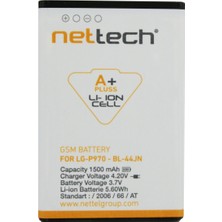 Nettech LG Optimus Black P970 Uyumlu NT-52028 AA Kalite 1500 mAh Batarya