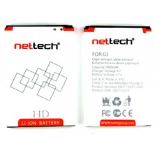 Nettech LG G3 Uyumlu AA Kalite 2500 mAh Batarya