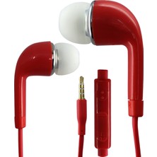Nettech NT-112 Stereo 3.5 mm Kablolu Kulakiçi Kulaklık Kırmızı