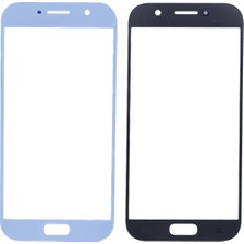 Teknonet Samsung Galaxy A520 A5 2017 Uyumlu Dokunmatik Lens (Mavi) VR-3046
