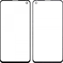 Teknonet Samsung Galaxy S10 Uyumlu Dokunmatik Lens + Oca (Siyah) VR-14340