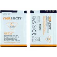 Nettech Nokia 2630 Uyumlu BL-4B AA Kalite 700 mAh Batarya