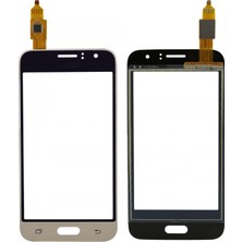 Teknonet Samsung Galaxy J120 J1 2016 Uyumlu Dokunmatik Lens + Filmli (Gold) VR-5055