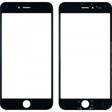 Teknonet  iPhone 6S Plus Uyumlu Dokunmatik Lens + Oca + Çerçeve (Siyah) VR-15568