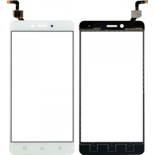Teknonet Lenovo K6 Note Uyumlu Dokunmatik Lens + Filmli (Beyaz) VR-7433