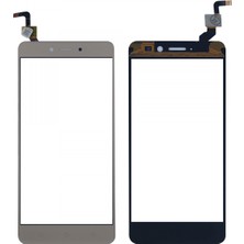 Teknonet Lenovo K6 Uyumlu Dokunmatik Lens + Filmli (Gold) VR-7434