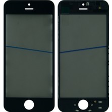 Teknonet  iPhone 5 Uyumlu Dokunmatik Lens + Oca + Polarize + Çerçeve (Siyah) VR-7449