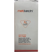 Nettech Samsung Galaxy G610 J7 Prime Uyumlu AA Kalite 2600 mAh Batarya