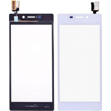 Teknonet Sony Xperia M2 Uyumlu Dokunmatik Lens + Filmli (Beyaz) VR-5219