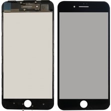 Teknonet  iPhone 7 Plus Uyumlu Dokunmatik Lens + Oca + Çerçeve (Siyah) VR-2567