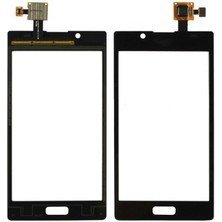 Teknonet LG Optimus L7 P700 Uyumlu Dokunmatik Lens + Filmli (Siyah) VR-5275