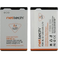 Nettech Nokia 5230 Uyumlu BL-5J 1200 mAh Batarya