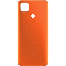 Teknonet Xiaomi Redmi 9C Uyumlu Batarya Kapağı (Turuncu) NT-85837
