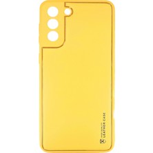 Nettech Samsung Galaxy S21 Plus Uyumlu Coco Leather Seri Silikon Kılıf