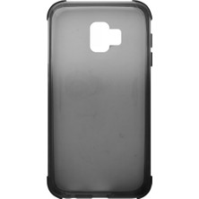 Nettech Samsung Galaxy J260 J2 Core Uyumlu Transparan Silikon Kılıf Siyah