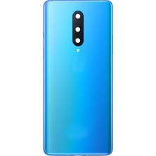 Teknonet Oneplus 8 Uyumlu Kamera Camlı Batarya Kapağı