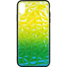 Nettech Apple İphone Xs Max Uyumlu Prizma Seri Silikon Kılıf Yeşil