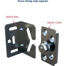 Anda Mesan Banyo Dolabı Askı Elemanı 1.5mm Force