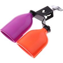 Yüksek Perdeli Abs Cowbell Davul Vurmalı Müzikal Aksesuar Çok Renkli