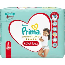 Prima Bebek Bezi Premium Care Külot Bez 5 Numara 34 Adet İkiz Paket