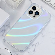 PLZ Shop iPhone13 Su Dalgası  Lazer Tpu Kılıfı (Yurt Dışından)