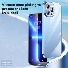 Sulada iPhone13 Altın  Kaplamalı Buzlu Kasa (Yurt Dışından)