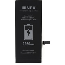 Winex Iphone 7g Uyumlu Güçlendirilmiş Premium Batarya