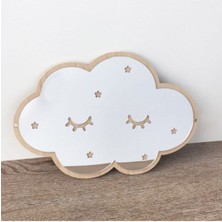 Wooden Factory Çocuk Odası Cloud Aynalı Pleksi Duvar Dekor