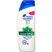 Head&Shoulders Head & Shoulders 2'Si 1 Arada Şampuan Mentol Ferahlığı 180 Ml