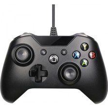 Xbox One Için Kablolu Denetleyici, USB Denetleyici, Xbox One, Xbox One S, Xbox One X, Xbox One Controller Kablolu Oyun Kolu Siyah(Yurt Dışından)