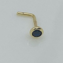 Gold Piedra Siyah Taşlı Altın Hızma