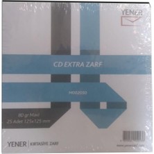 Office Mate Offıcemate CD Zarf Kare 125X125 80GR Mavı 25LI