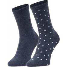 Tommy Hılfıger Kadın 2 Li Çorap 100001493-004