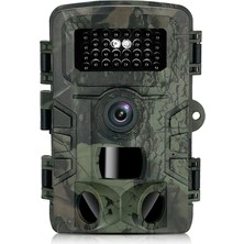 Kkmoon Su Geçirmez 20MP 1080P 3 Kızılötesi Sensörlü Avcılık Kamerası - Yeşil (Yurt Dışından)
