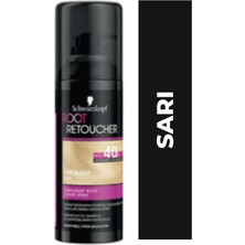 Schwarzkopf Root Retoucher Sprey Boya 120 ml Sarı Renkli Beyaz Saç Kapatıcı Amonyaklı Etki