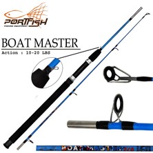 Port Fish Boat Master Eco Tekne Kamışı 180 cm 10 -20 Lbs - Mavi