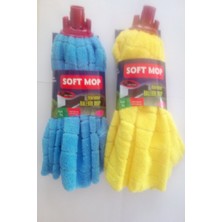 Soft Mop Mikrofiber Havlu Paspas Yedek Mop Ucu 2’li