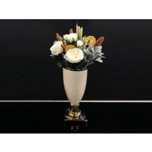 Kokosh Home Porselen Kupa Vazo 30 cm