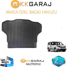 KK Garage Kkgaraj Fiat Doblo 2010-2022 3D Bagaj Havuzu