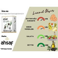 Ahsaf Soğuk Sıkım Natürel Sızma Zeytinyağı 2L-Teneke (2'li Ekonomik Paket)