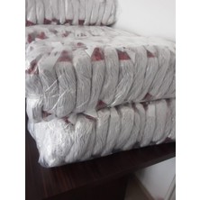 Adil Store Yedek Paspas İpli Mop Başlığı % 100 Pamuklu  Beyaz Optik İplikten 5 Adet