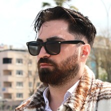 Babafiyatlar Wayfe Siyah Unisex Güneş Gözlüğü