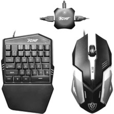 Yues Pubg Oyun Seti 3 In 1 Pubg Mobile  Klavye Mouse Dönüştürücü Set JCHF-68S Güncellenmiş Sürüm