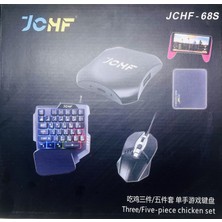 Yues Pubg Oyun Seti 3 In 1 Pubg Mobile  Klavye Mouse Dönüştürücü Set JCHF-68S Güncellenmiş Sürüm