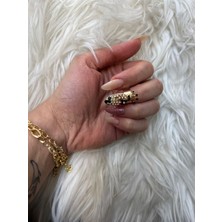 BMD Rosing Nail Ring - Siyah