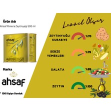 Ahsaf Riviera Zeytinyağı 500 ml -Teneke (3'lü Ekonomik Paket )