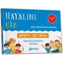 Teknookul Bilsem Sınavı Hazırlık 4. Sınıf Hayalini Çiz Kitabı (Ciltli)