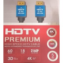 Sepetegelsin 5metre Altın Uçlu 4K 3D HDMI Kablo