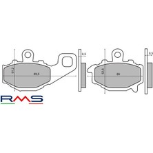 Işıklar Rms 1223 Sinter Metal Fren Balatası